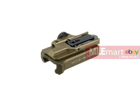 VFC HK417 Folding Rear Sight ( FDE ) - MLEmart.com