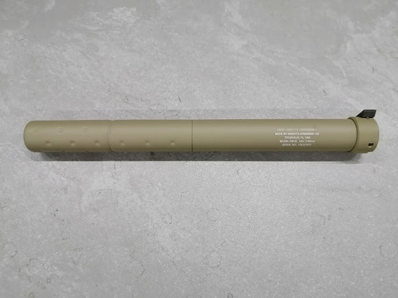 ACM SR-25 / M110 Dummy Silencer ( Tan ) ( Factory Over-run Brand New with Flaw - See Description ) - MLEmart.com