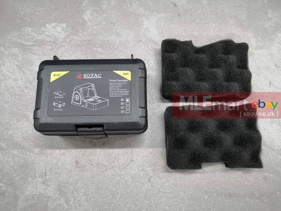 ACM Airsoft Product Plastic Protection Storage Box w/ Foam Inserts (ext. approx. 125x85x65mm) (Excellent Condition) - MLEmart.com