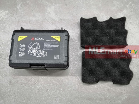 ACM Airsoft Product Plastic Protection Storage Box w/ Foam Inserts (ext. approx. 125x85x65mm) (Excellent Condition) - MLEmart.com