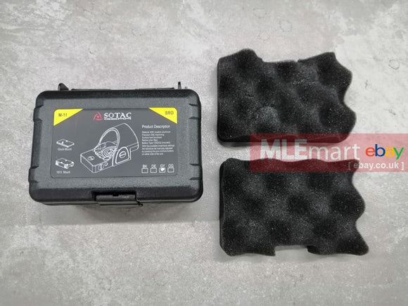 ACM Airsoft Product Plastic Protection Storage Box w/ Foam Inserts (ext. approx. 125x85x65mm) (Excellent Condition) - MLEmart.com