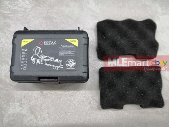 ACM Airsoft Product Plastic Protection Storage Box w/ Foam Inserts (ext. approx. 125x85x65mm) (Excellent Condition) - MLEmart.com