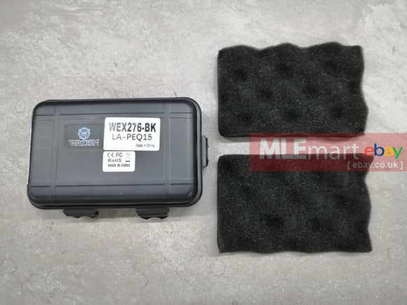 ACM Airsoft Product Plastic Protection Storage Box w/ Foam Inserts (ext. approx. 160x100x50mm) (Good Condition) - MLEmart.com