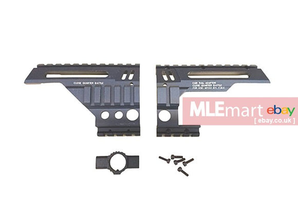 ACM / F.M.C. Aluminum Close Quarter Battle CQB Rail Adaptor for KSC M11A1 GBB ( Suppress Not Included ) - MLEmart.com