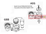 ACM M4/ M16 AEG/ GBBR Tactical Folding Stock Adapter - MLEmart.com