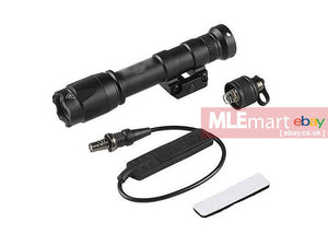ACM M600C Tactical Flashlight Set with Remote Switch ( with Strobe Function ) ( Black ) - MLEmart.com