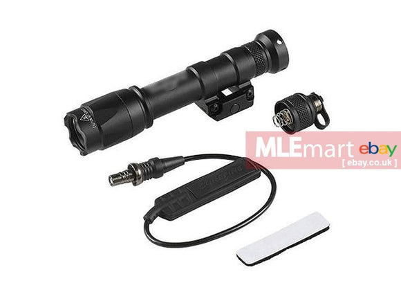 ACM M600C Tactical Flashlight Set with Remote Switch ( with Strobe Function ) ( Black ) - MLEmart.com