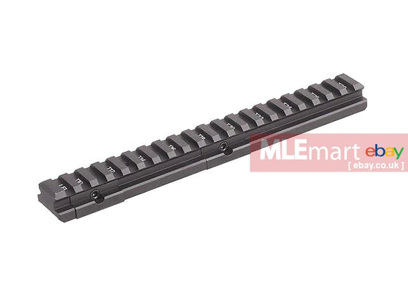 MLEmart.com - Airsoft Artisan L85 / SA80 AEG / GBBR Universal Picatinny Rail Scope Adapter ( Black )