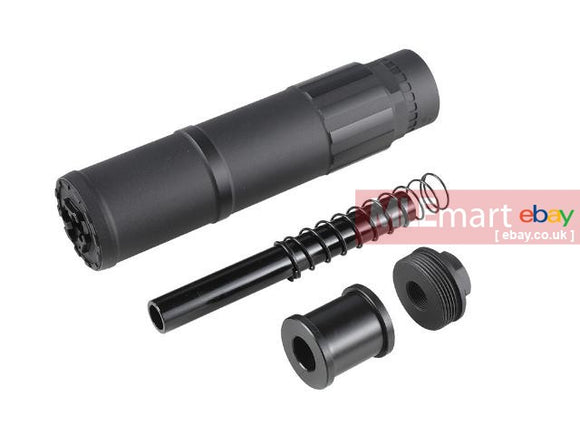 Airsoft Artisan CG Style Dummy Silencer ( 14mm CCW ) ( Black ) - MLEmart.com