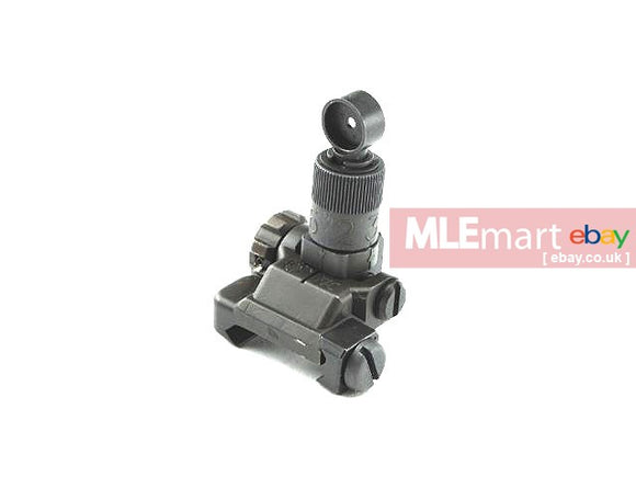 Cyma KAC Type 600m Micro Folding Flip Up Rear Sight - MLEmart.com