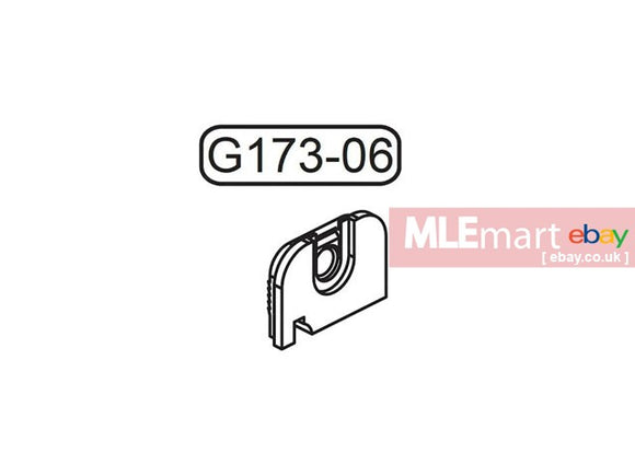 GHK G17 Gen3 GBB Slide Rear Plate Cover ( GHK Original Parts ) - MLEmart.com