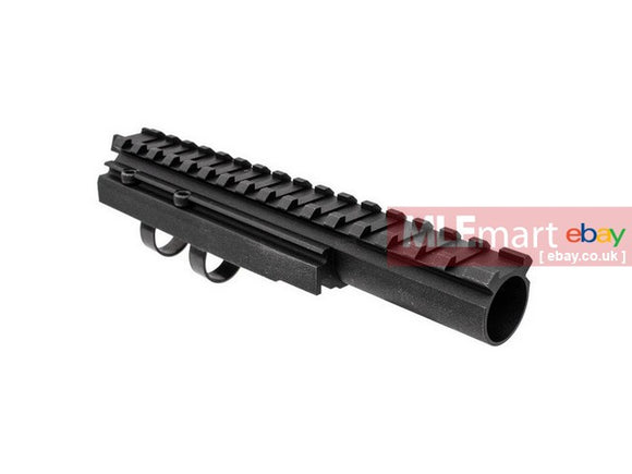Hephaestus Tokyo Marui AK GBB Series Railed Gas Tube (Standard Length / Type III Hard-coat Anodized) (HE-TM-010) - MLEmart.com