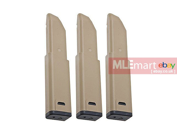 KRYTAC G30 95rds Magazine for KRYTAC KRISS Vector AEG ( 3 pcs.  - FDE ) - MLEmart.com