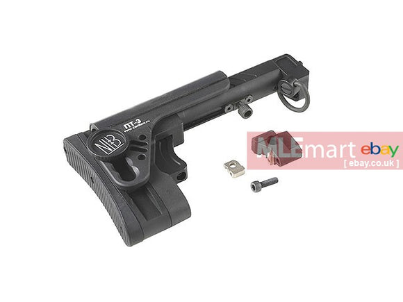 5KU PT-3 Telescopic Buttstock for GHK/LCT/CYMA AK series-BK - MLEmart.com