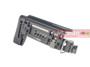 5KU PT-1 Style AK Side Folding Stock for CYMA GHK LCT AK ( BK ) - MLEmart.com