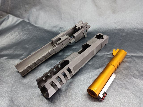 MCW Aluminum Sight Tracker Standard Full Kit for Tokyo Marui TM Hi-Capa 4.3 Series GBB ( MCW03 ) ( Custom Work Available ) - MLEmart.com