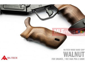 RA-TECH PSG-1 GBBR Walnut Wood Hand Grip for UMAREX - MLEmart.com