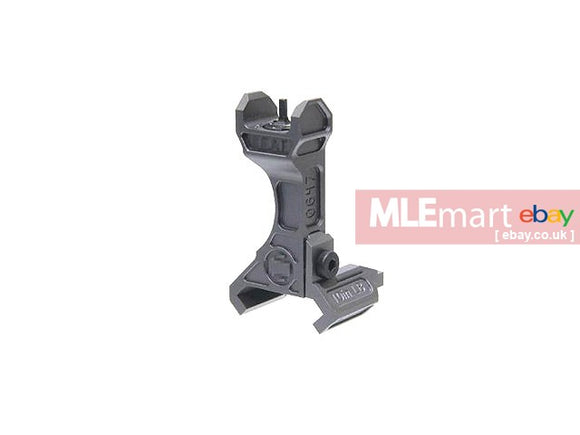 RGW CNC Aluminum LEAF PEQ Front Sight  ( Metalic Grey ) - MLEmart.com