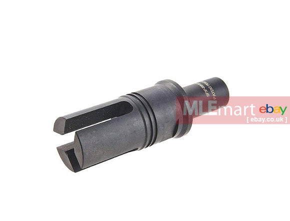 RGW SF3P-556-MP7 Steel Flash Hider ( 12MM CW for VFC / Umarex / KWA ) - MLEmart.com