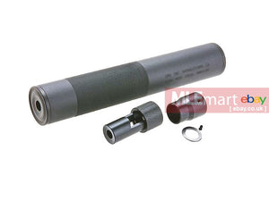 RGW OPS MK12 14mm CCW Aluminum Dummy Silencer Set ( Black ) - MLEmart.com