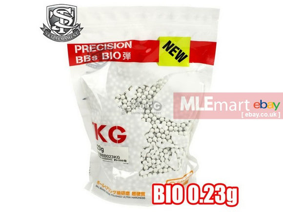 MLEmart.com - S&T Pellets 0.23gr BIO BBs, 4350pcs/bag, 12bags/ctn, white