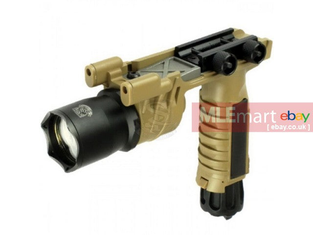 S&T M910LED Tactical Grip Weapon Light TAN– MLEmart.com