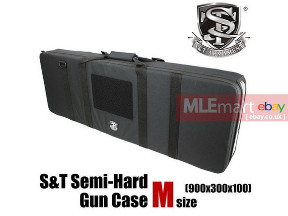 MLEmart.com - S&T semi hard gun case M size V2 BK(900x300x100)
