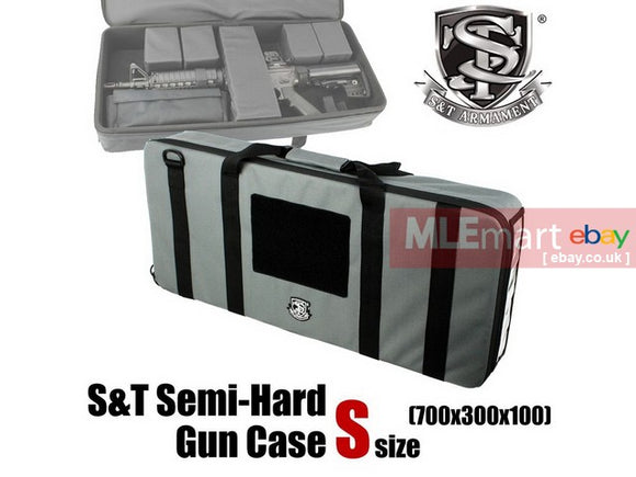 MLEmart.com - S&T Semi Hard Gun Case S Size V2 Grey (700x300x100mm)