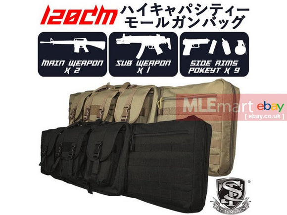 MLEmart.com - S&T High Capacity GUN Bag C 120cm BK