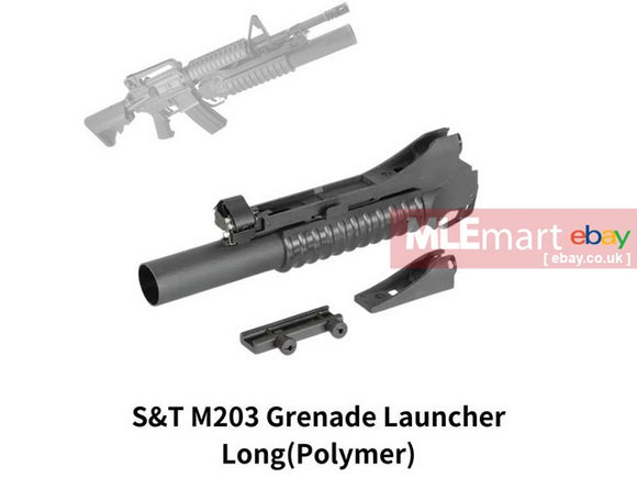 MLEmart.com - S&T M203 Grenade Launcher Long BK
