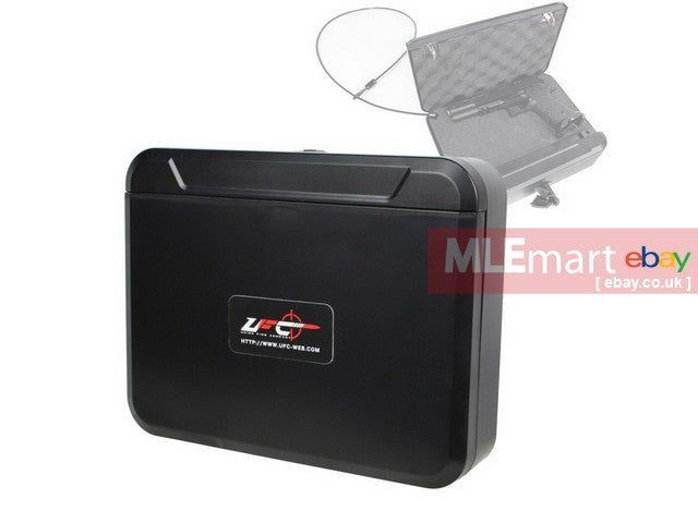 UFC Pistol Case HARD Case w/Keylock BK | MLEmart.com
