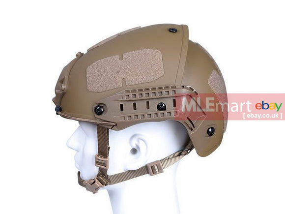 UFC Air Flow Type Fast Helmet TAN