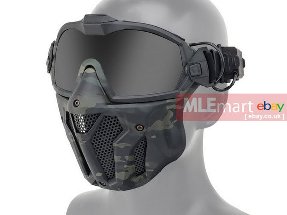 Ufc Masks UFC Tactical Anti-Fog MASK BKMC | MLEmart.com