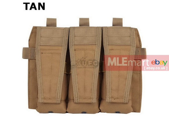 UFC AVS Style Detachable Flap M4 3MAG TAN