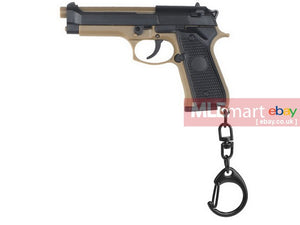 UFC M92 key ring Black/Tan