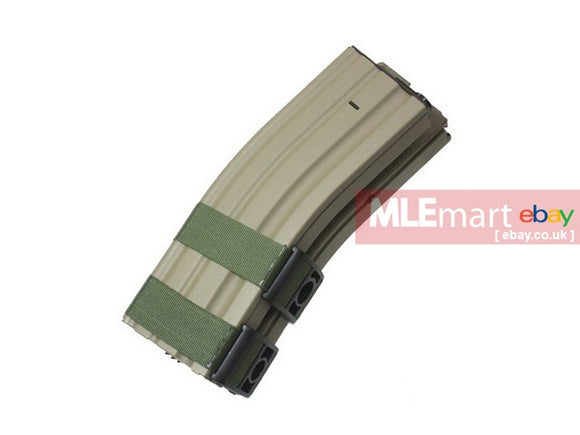 UFC M4 Sound control Double magazine II (1200 Rounds) TAN
