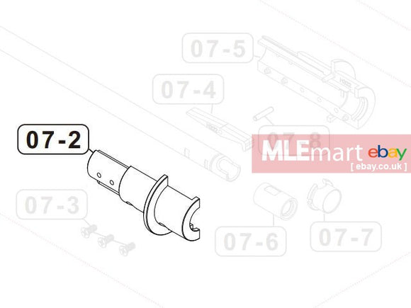 VFC HK416A5 / HK416 Gen 2 / M27 IAR GBBR Hop Up Chamber ( Left ) - MLEmart.com
