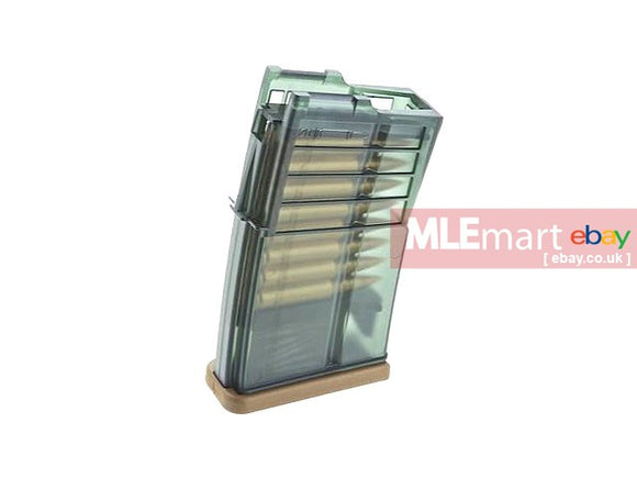 VFC M110A1 SDMR / HK417 / G28 AEG 100 rds Magazine ( Tan ) - MLEmart.com