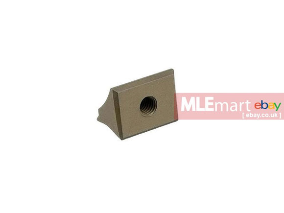 VFC HK416 / HK416A5 AEG / GBBR Rail Handguard Fixing Screw Base ( Left ) ( Tan ) - MLEmart.com