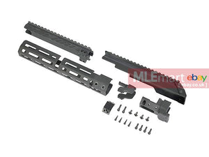 VFC AK74/ AK74M GBBR Tactical Rail Handguard Kit (10-inch) (Black)