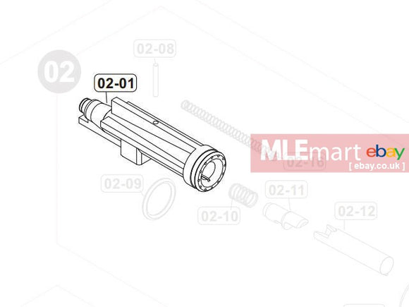 VFC PPSh-41 GBBR Air Nozzle (02-01) (VG51BLT021) - MLEmart.com