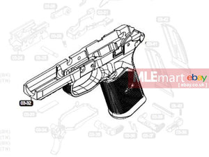 VFC FNX-45 GBB Frame (03-32) (Tan) (VGC8LRV011) - MLEmart.com