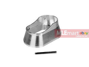 WE XDM GBB CNC Aluminum Magwell ( Silver ) - MLEmart.com