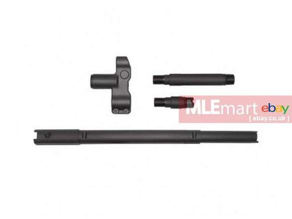 MLEmart.com - Wii Tech AKM (T.Marui GBB) CNC RD type Front Sight/Gas Block and Outer Barrel set