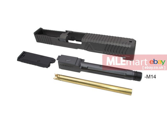 Wii Tech G17 Gen5 (T.Marui) CNC 6061 Aluminium G style slide set (-M14) (3556) - MLEmart.com