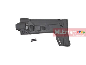 Wii Tech MP5 (VFC) CNC 6063 Aluminium Stock Adaptor & Polymer ACR (4625)