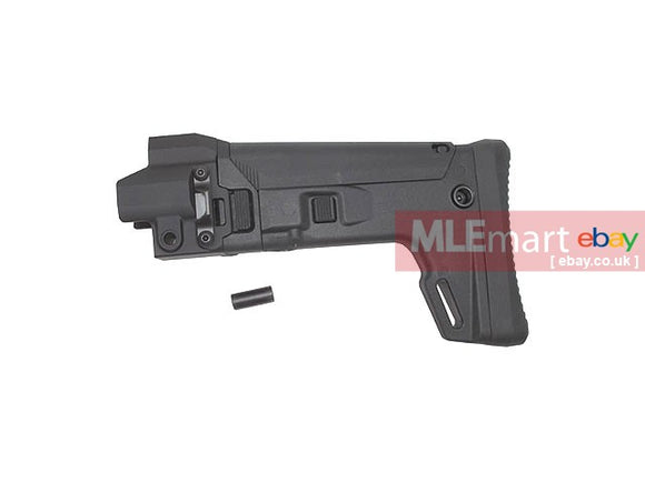 Wii Tech MP5 (VFC) CNC 6063 Aluminium Stock Adaptor & Polymer ACR (4625)