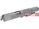5KU CNC Match Master Slide and Compensator Set for Marui Hi-Capa 4.3 GBB (Silver) - MLEmart.com