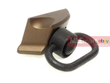 G&P Keymod Sling Swivel Thumb Stop for Keymod System (Right Hand) - Sand - MLEmart.com