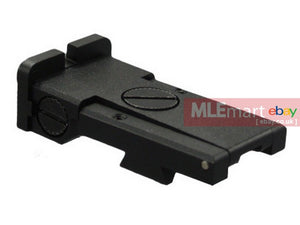 UAC Ultra Lightweight Rear Sight for Tokyo Marui HI-CAPA 5.1 - MLEmart.com